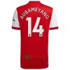 Oficiální Fotbalový Dres Arsenal Pierre-Emerick Aubameyang 14 Domácí 2021-22 pro Muži